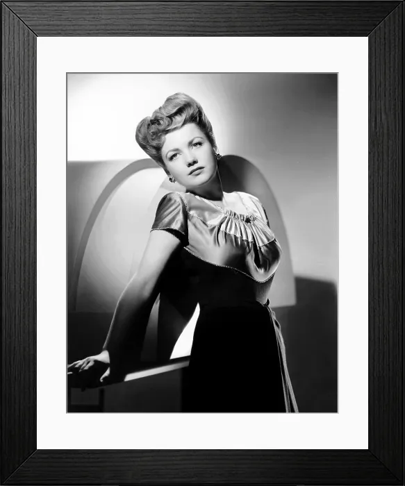 Framed Print : Anne Baxter, 1944