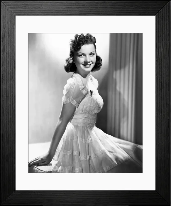 Framed Print : Anne Baxter, ca. 1940