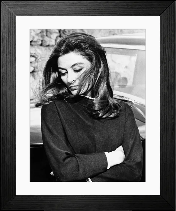 Framed Print : Anouk Aimee, Nov, 19, 1968
