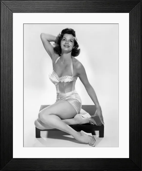 Framed Print : Angie Dickinson, 1959