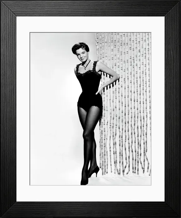 Framed Print : Angie Dickinson, as seen in Rio Bravo, 1959