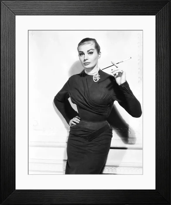 Framed Print : Anita Ekberg, 1956