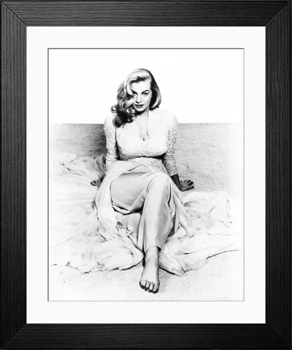 Framed Print : Anita Ekberg, 1956