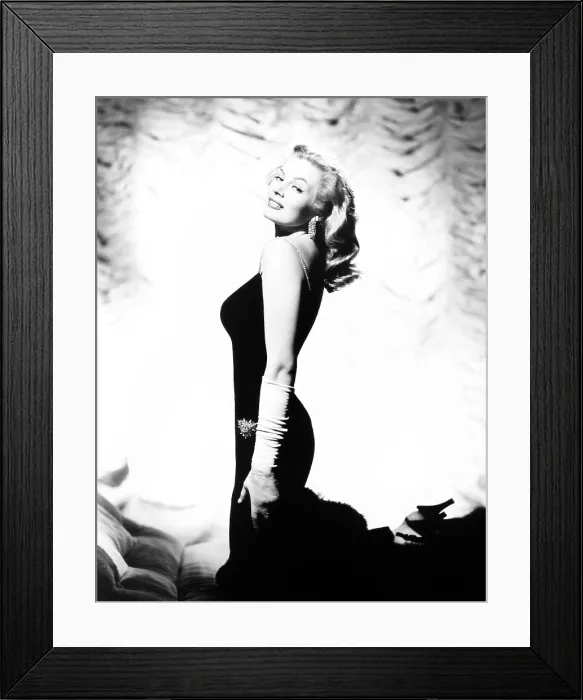 Framed Print : Anita Ekberg, late 1950s