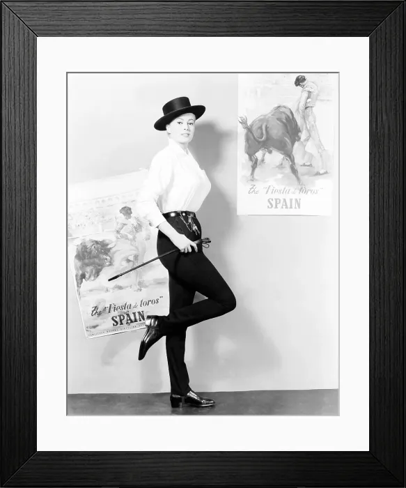 Framed Print : Anita Ekberg, 1958 Framed Print : Anita Ekberg, 1958