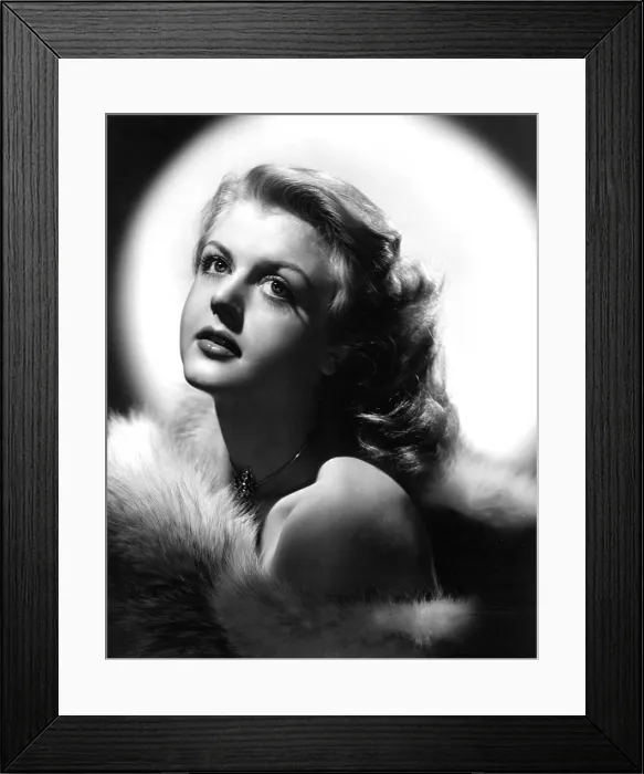 Framed Print : ANGELA LANSBURY, 1950s