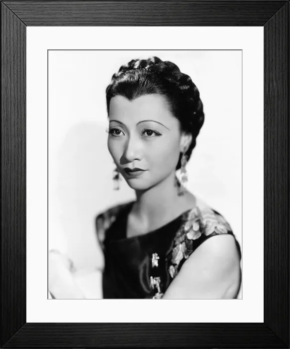 Framed Print : Anna May Wong, Paramount portrait, 1934
