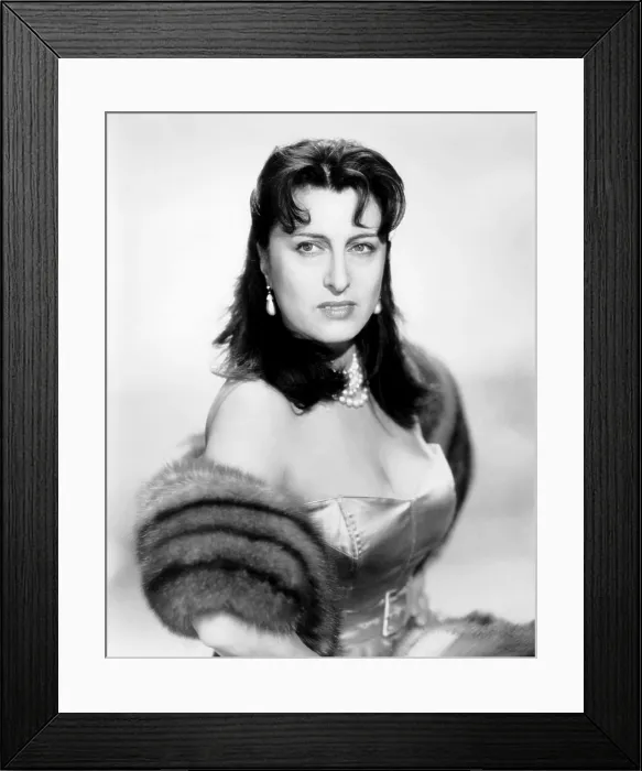 Framed Print : Anna Magnani, 1957