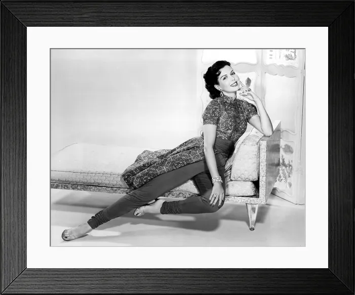 Framed Print : ANN MILLER, portrait, circa 1956