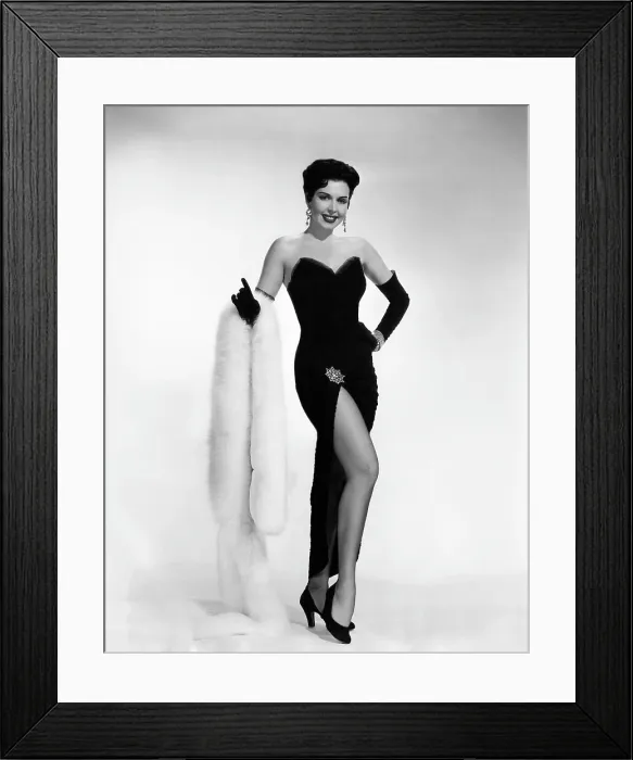 Framed Print : Ann Miller, ca. 1950s Framed Print : Ann Miller, ca. 1950s
