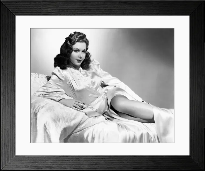 Framed Print : Ann Miller, ca. mid-1940s Framed Print : Ann Miller, ca. mid-1940s
