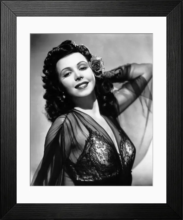 Framed Print : Ann Miller, ca. mid-1940s Framed Print : Ann Miller, ca. mid-1940s