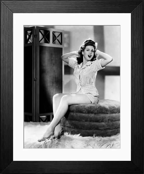 Framed Print : Ann Miller, ca. mid-1940s Framed Print : Ann Miller, ca. mid-1940s
