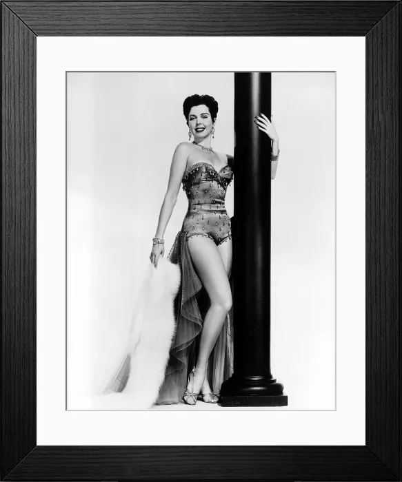 Framed Print : ANN MILLER, portrait Framed Print : ANN MILLER, portrait