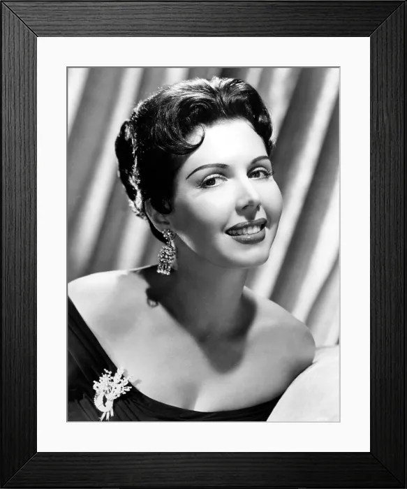 Framed Print : Ann Miller, MGM portrait, ca. 1955