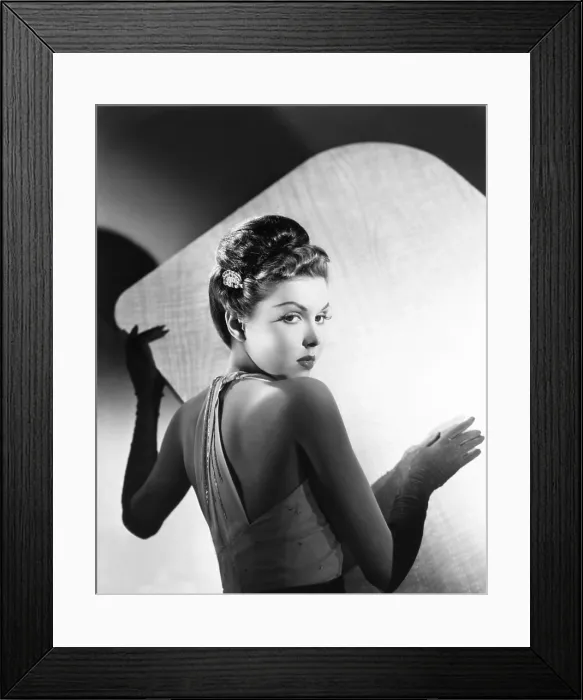 Framed Print : Ann Miller, ca. mid-1940s Framed Print : Ann Miller, ca. mid-1940s