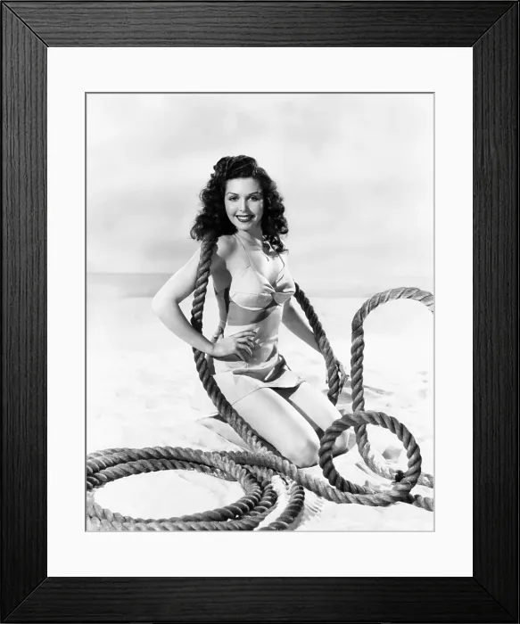 Framed Print : Ann Miller, ca. mid-1940s
