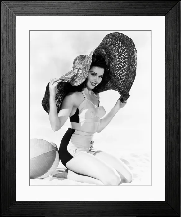 Framed Print : Ann Miller, ca. mid-1940s