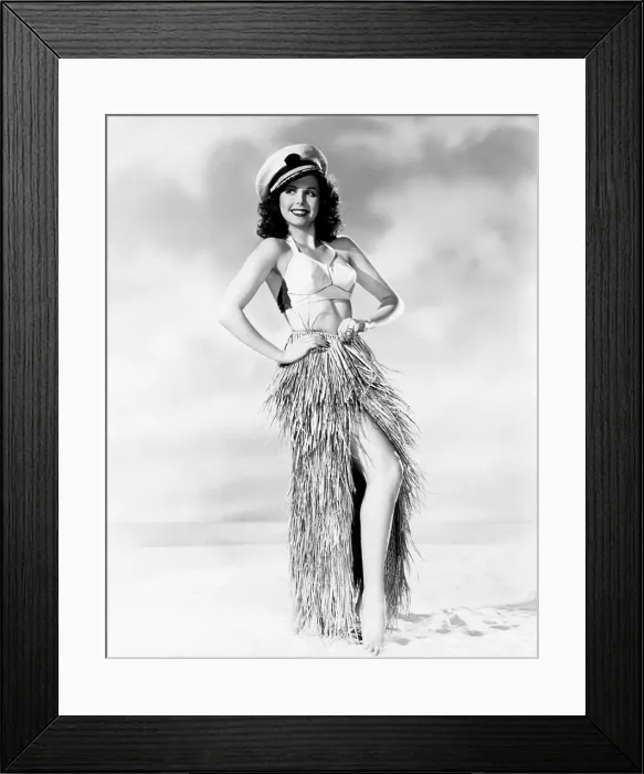 Framed Print : Ann Miller, ca. mid-1940s Framed Print : Ann Miller, ca. mid-1940s