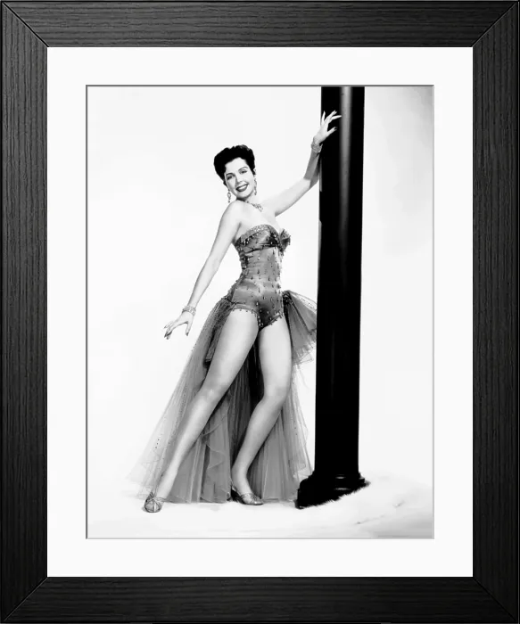 Framed Print : Ann Miller, ca. early 1950s Framed Print : Ann Miller, ca. early 1950s