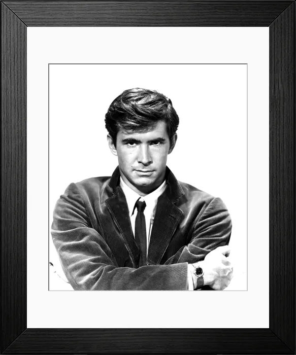 Framed Print : Anthony Perkins, 1960s