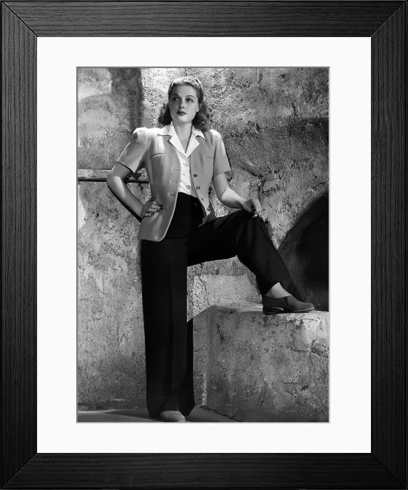 Framed Print : Ann Sheridan, Warner Brothers portrait, ca. 1940