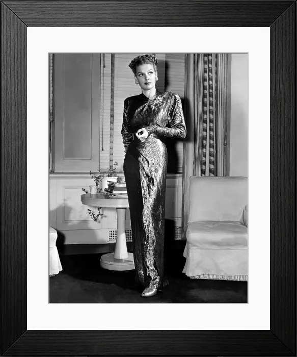 Framed Print : ANN SHERIDAN, portrait, circa 1946