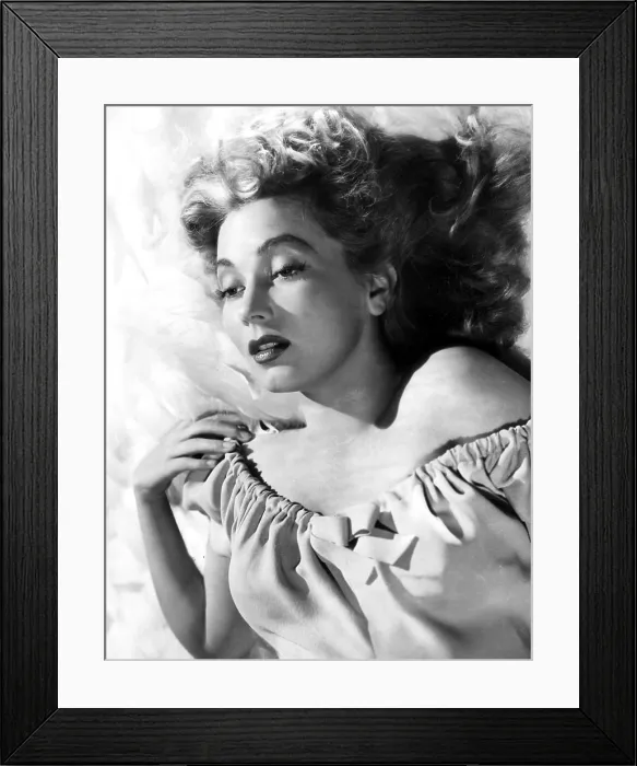 Framed Print : Ann Sothern, portrait promoting her radio show Maisie ca. 1945