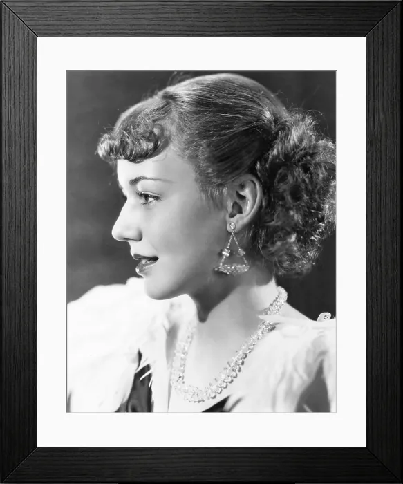 Framed Print : Anne Shirley, 1934