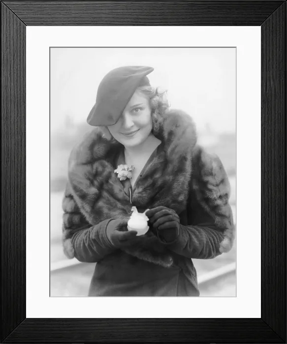 Framed Print : Anna Sten, 1934