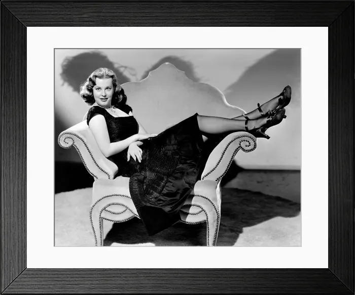 Framed Print : Arlene Dahl, 1948