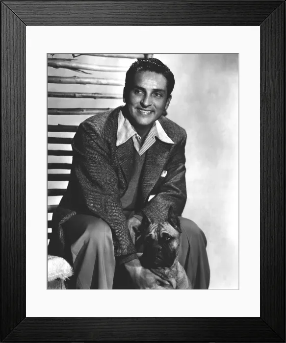 Framed Print : Arturo de Cordova, 1942 Framed Print : Arturo de Cordova, 1942