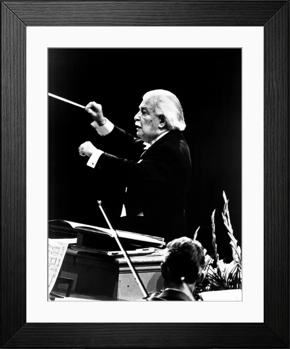 Framed Print : Arthur Fiedler, ca. 1970s Framed Print : Arthur Fiedler, ca. 1970s