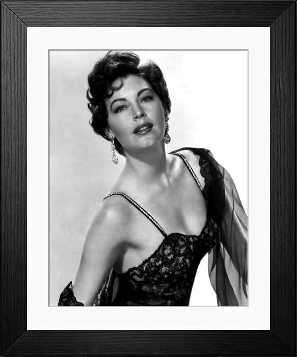 Framed Print : AVA GARDNER, MGM, 1950s