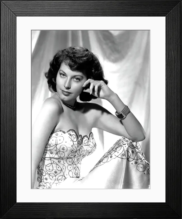 Framed Print : Ava Gardner, 1950 Framed Print : Ava Gardner, 1950