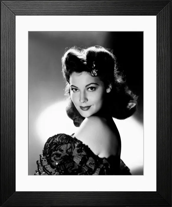 Framed Print : Ava Gardner, ca. late 1940s