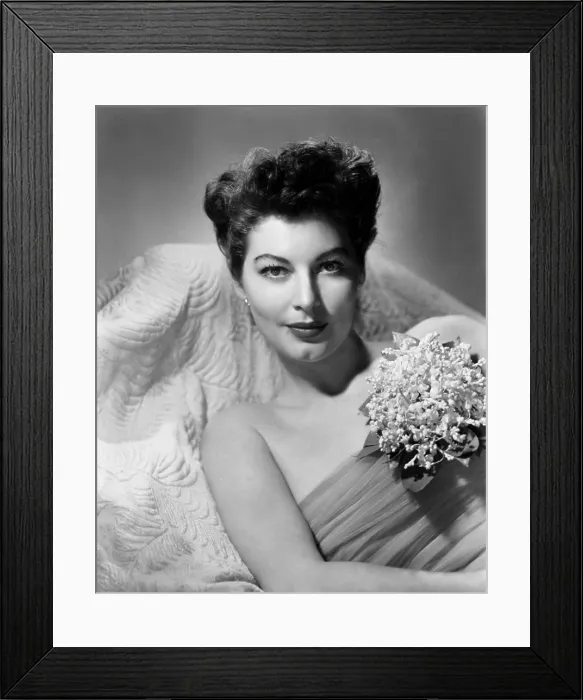 Framed Print : Ava Gardner, ca. mid-1950s