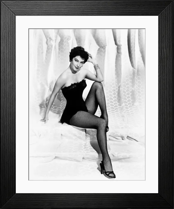 Framed Print : Ava Gardner, ca. mid-1950s