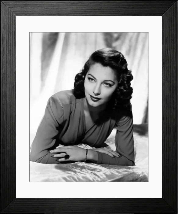 Framed Print : Ava Gardner, 1943