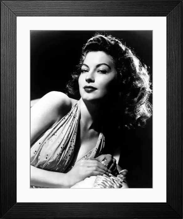 Framed Print : Ava Gardner, ca. mid-1940s Framed Print : Ava Gardner, ca. mid-1940s