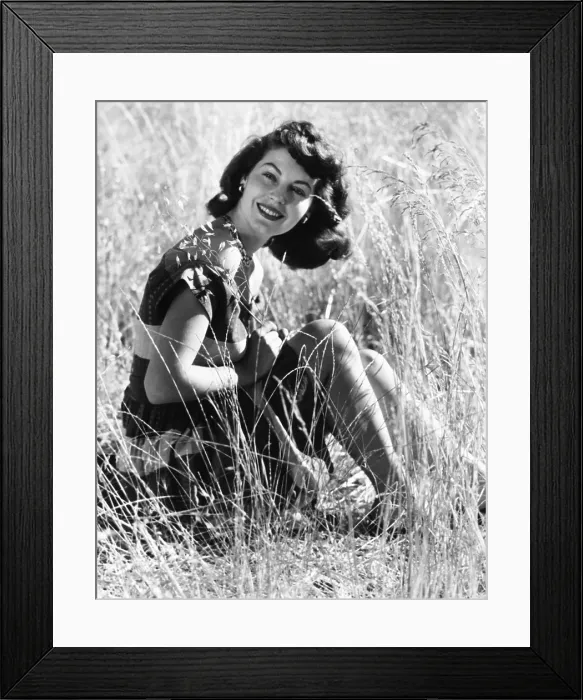 Framed Print : Ava Gardner, ca. mid-1940s Framed Print : Ava Gardner, ca. mid-1940s