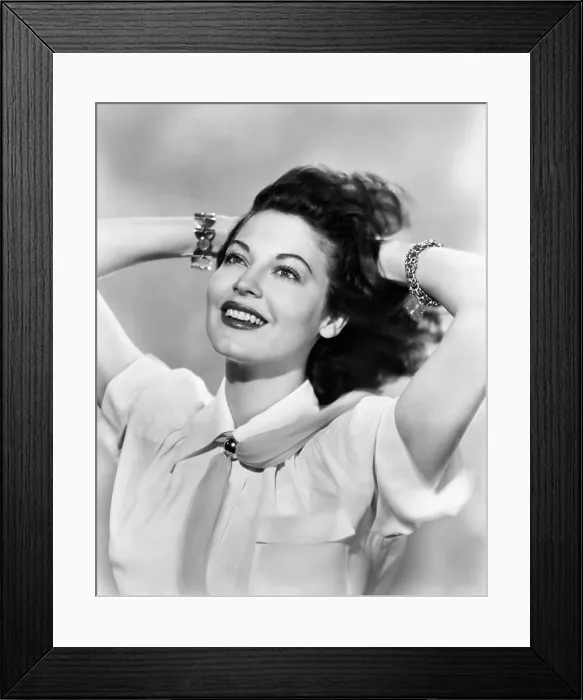 Framed Print : Ava Gardner, 1948 Framed Print : Ava Gardner, 1948