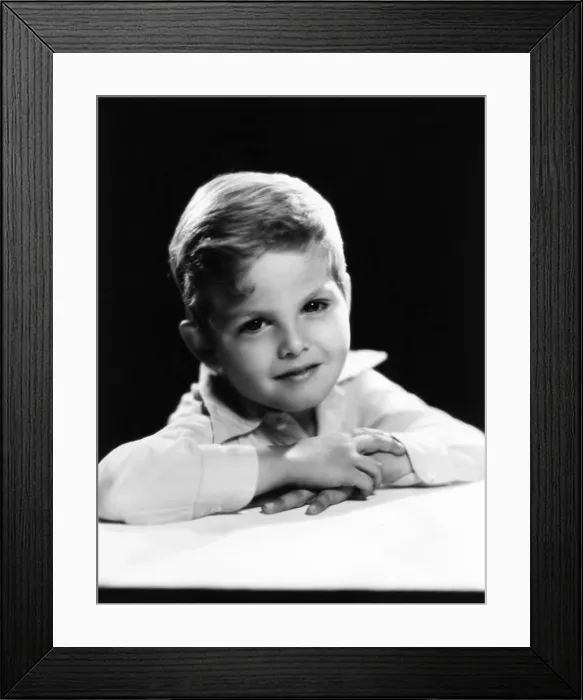 Framed Print : Dickie Moore, early 1930s Framed Print : Dickie Moore, early 1930s
