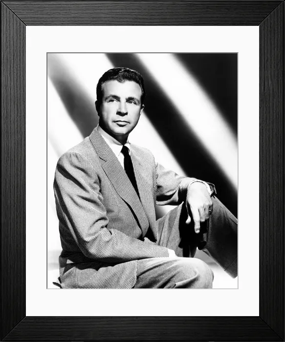 Framed Print : Dick Powell, portrait