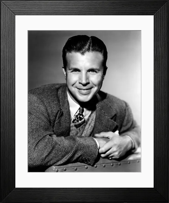 Framed Print : Dick Powell, ca. 1940s Framed Print : Dick Powell, ca. 1940s