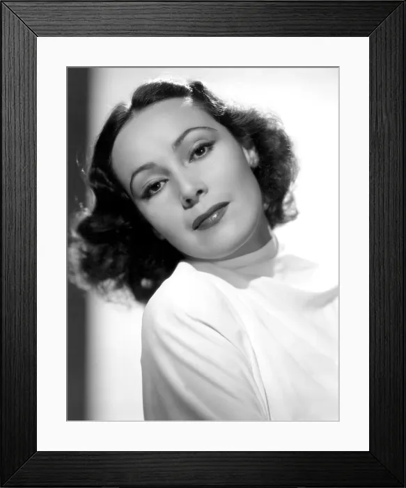 Framed Print : DOLORES DEL RIO, Fox Film Corp, 1930s TM and Copyright 20th Century-Fox Film Corp. All Rights Reserved Framed Print : DOLORES DEL RIO, Fox Film Corp, 1930s TM and Copyright 20th Century-Fox Film Corp. All Rights Reserved