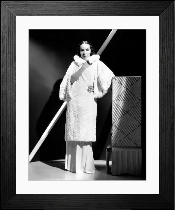 Framed Print : Dolores del Rio, 1934