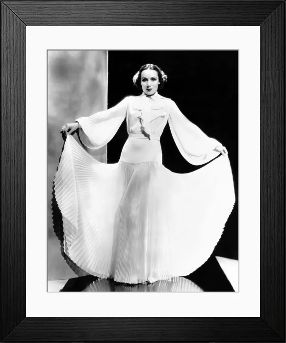 Framed Print : Dolores del Rio, 1935