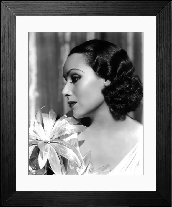 Framed Print : Dolores Del Rio, portrait ca. 1934
