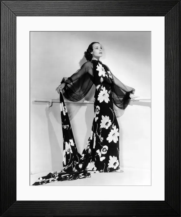 Framed Print : Dolores del Rio, 1935
